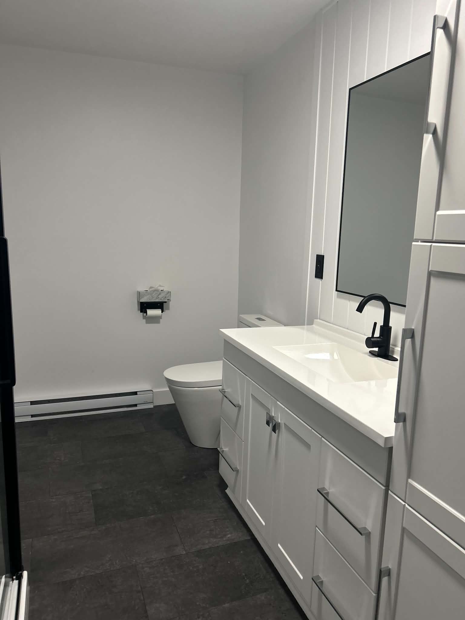 Salle de bain — détail finition